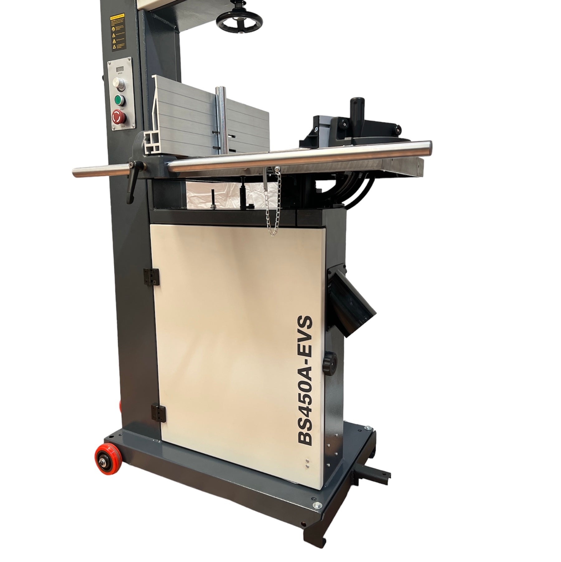 450mm (18") Deluxe Wood / Metal Bandsaw with Electronic Variable Speed 2.5HP 240V BS450A-EVS by Woodfast *New Arrival*