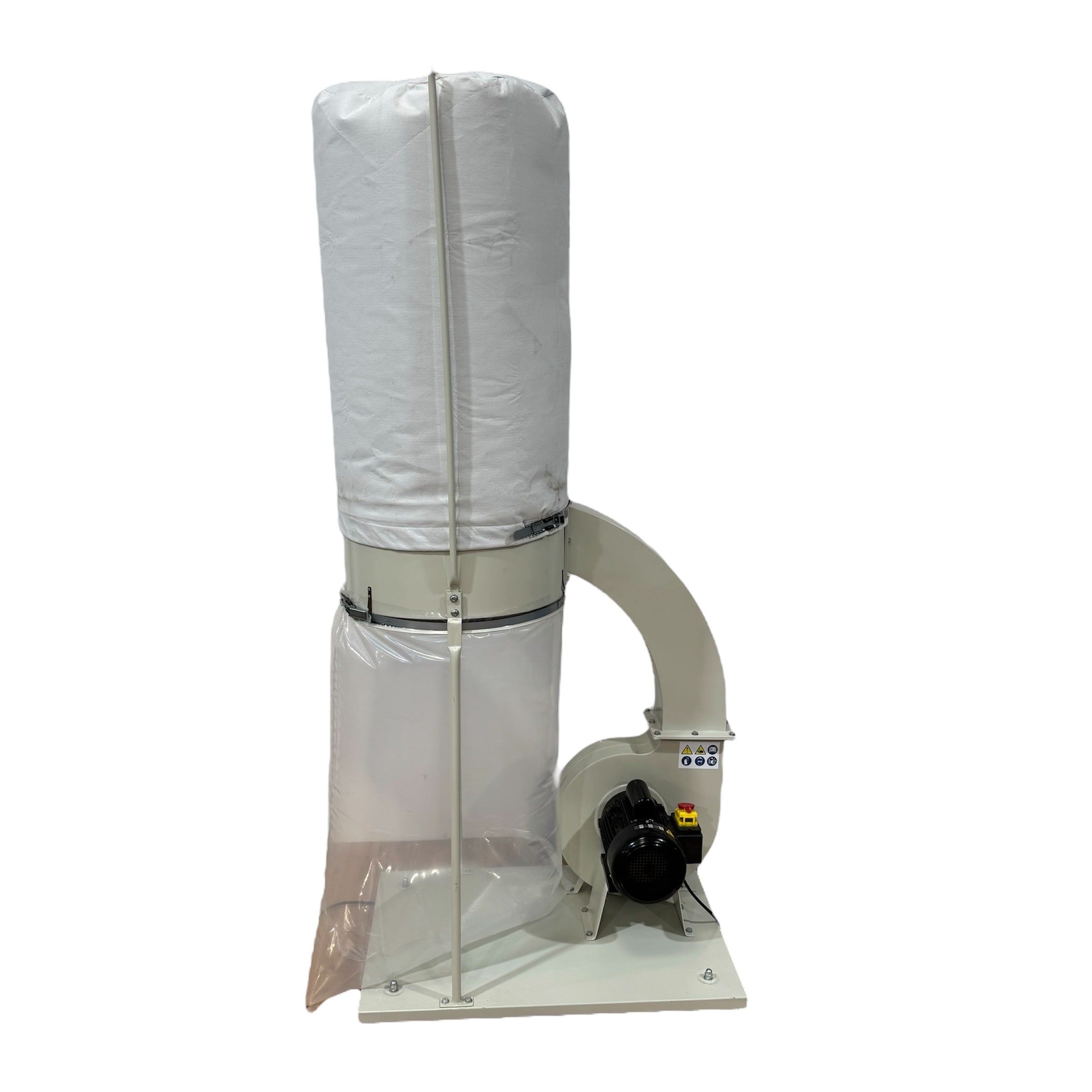 Dust Collector 240V 2HP 1 x Filter Element (Needle Felt Top Bag + Plastic Bottom Bag) OT-DC-1500 by Oltre