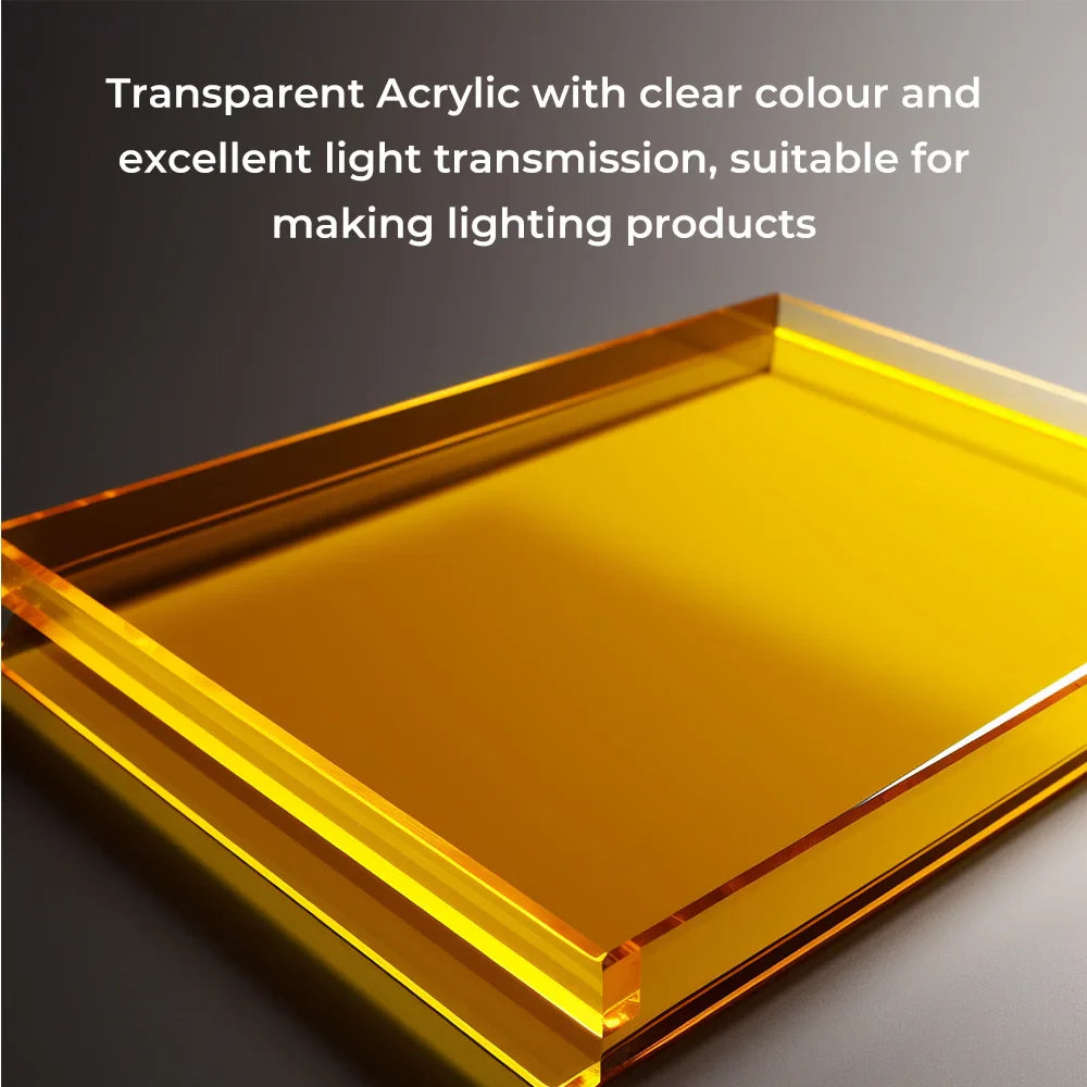 Creality 3 Colour 300 x 300 x 3mm Transparent Acrylic Sheets Set (10Pce x 3 Colours) *Coming Soon - Expected Q2, 2025*