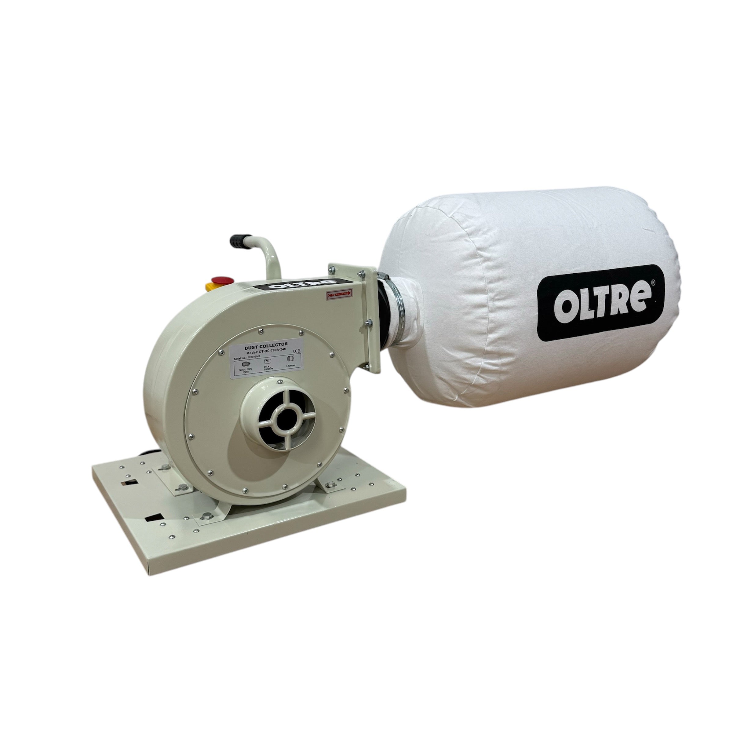 Dust Collector 240V 1HP 1 x Filter Element (Horizontal Bag) 500CFM OT-DC-700A by Oltre