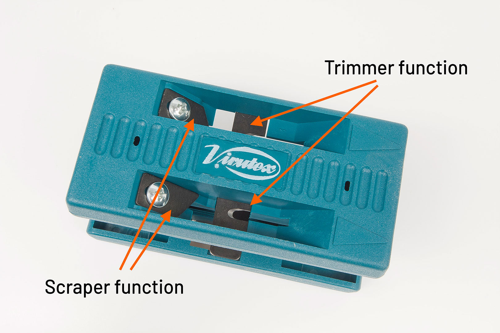 Square Edge Double Edge Trimmer & Scraper AU93 by Virutex