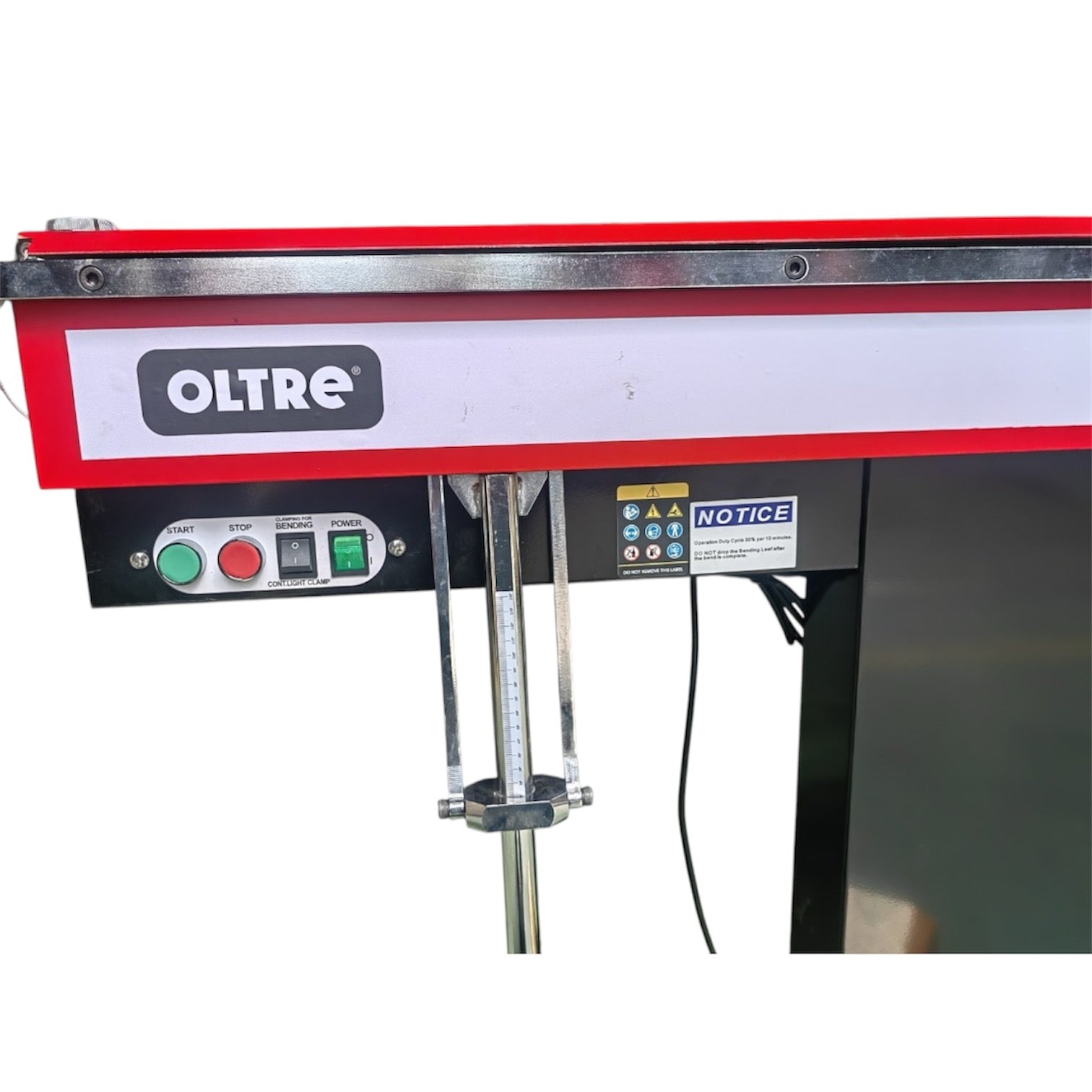 1250mm Magnetic Sheet Metal Bender 240V 1250E by Oltre X JDC Bend