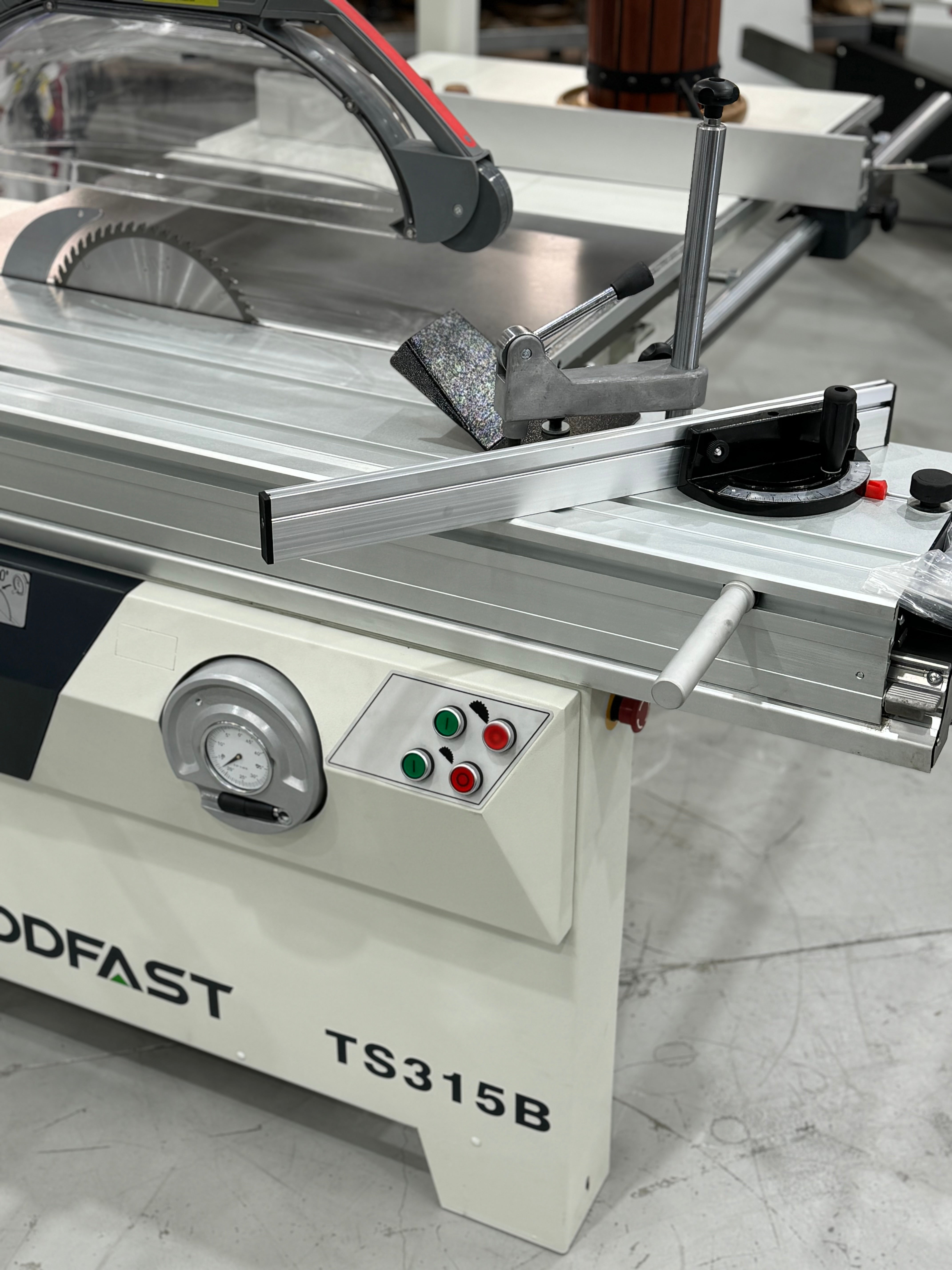 315mm (12") 3HP 1.6m Sliding Table Saw 240V TS315B by Woodfast *New Arrival*