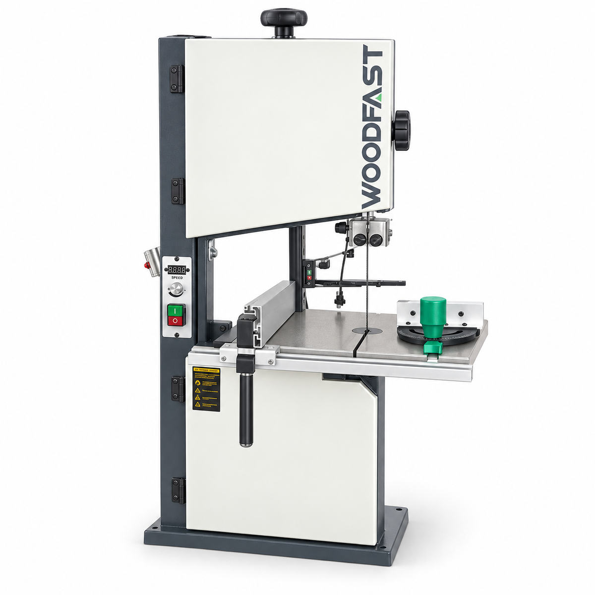 Woodfast 250mm (10") Benchtop Bandsaw 0.5HP 240V BS250C – Variable Speed