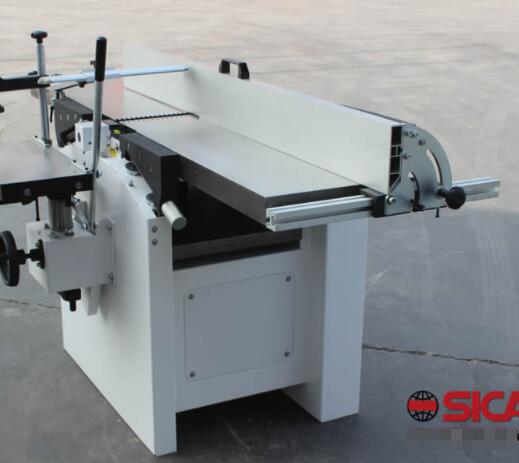 300mm (12") Italian Designed Professional Combination Planer & Thicknesser with Spiral Head Cutter Block 300C 240V by Sicar
