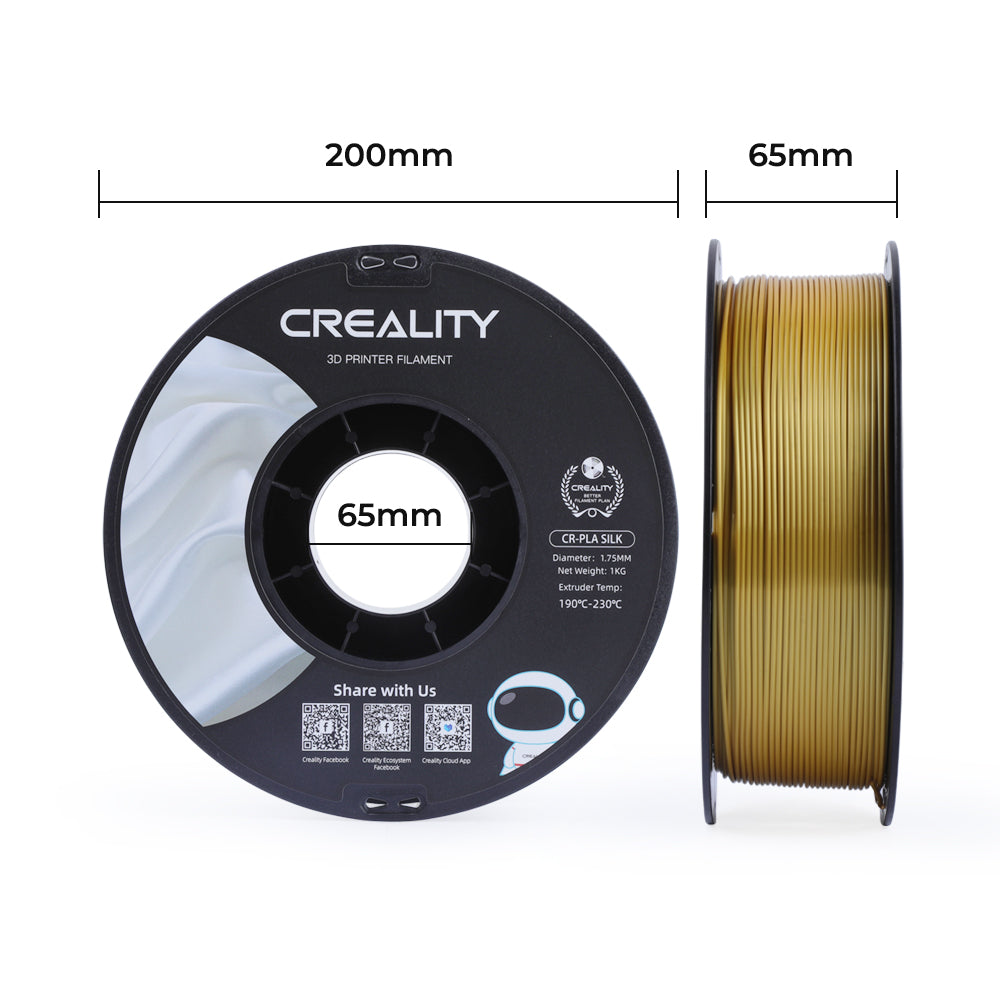 Creality Silk 1.75mm PLA 3D Printing Filament 1.75mm 1kg