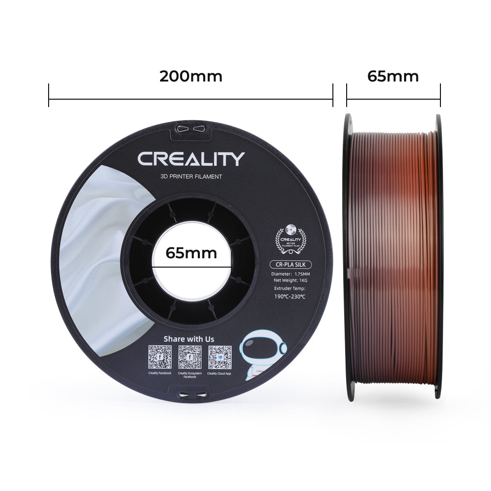 Creality Silk 1.75mm PLA 3D Printing Filament 1.75mm 1kg