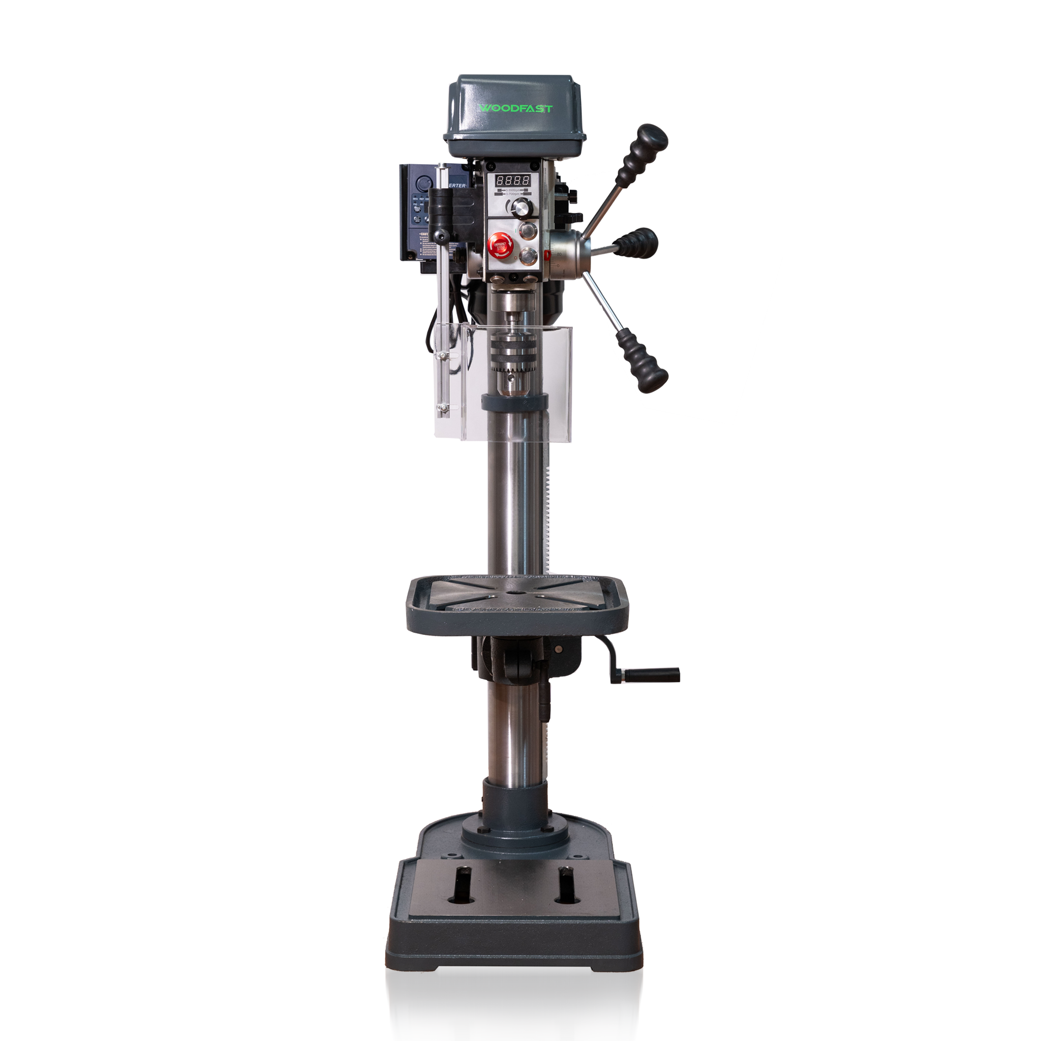 Woodfast 330mm (13") Benchtop Drill Press 12 Speed 16mm Chuck Capacity 240V DP33016B-VS *New Arrival*