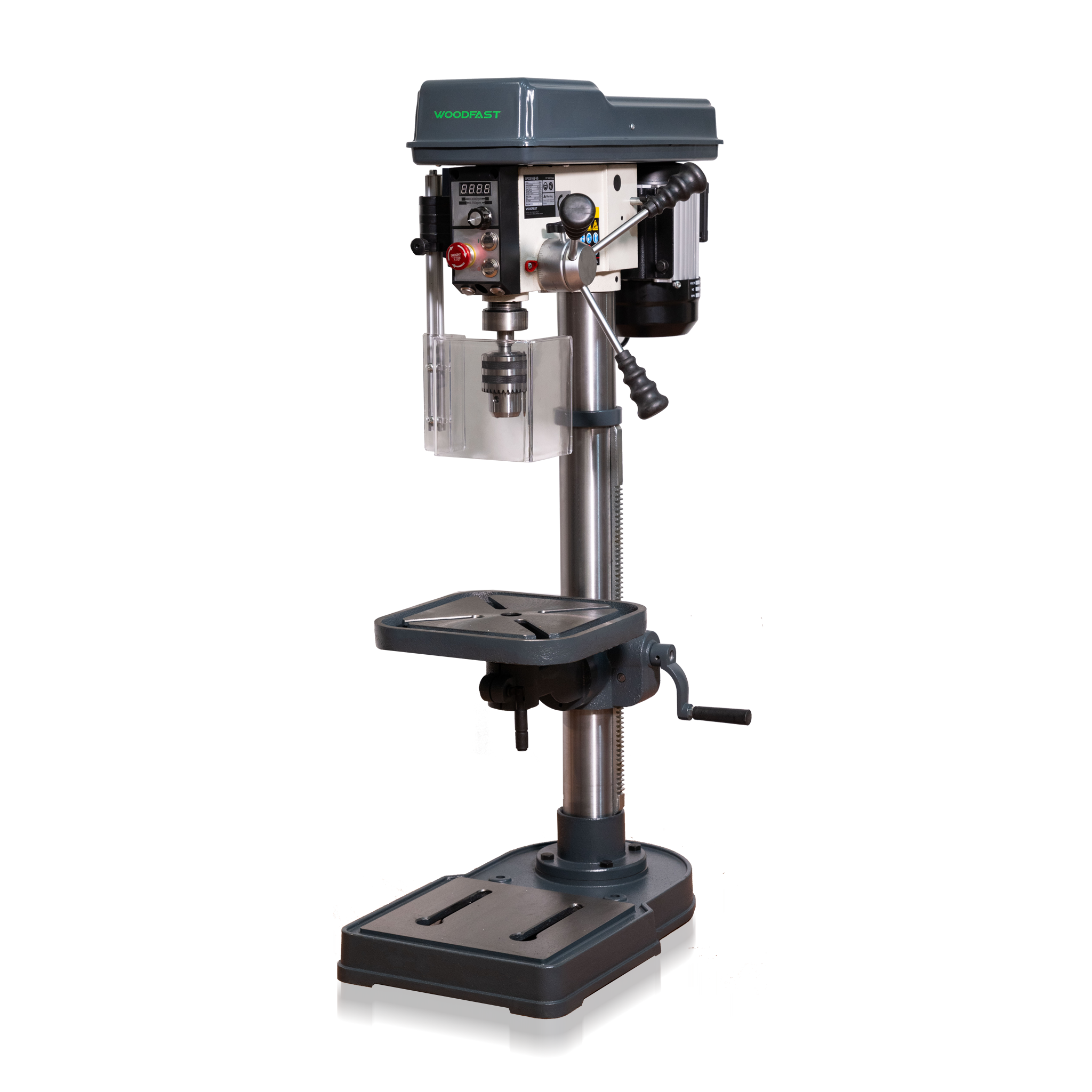 330mm (13") Benchtop Drill Press 12 Speed 16mm Chuck Capacity 240V DP33016B-VS by Woodfast *New Arrival*