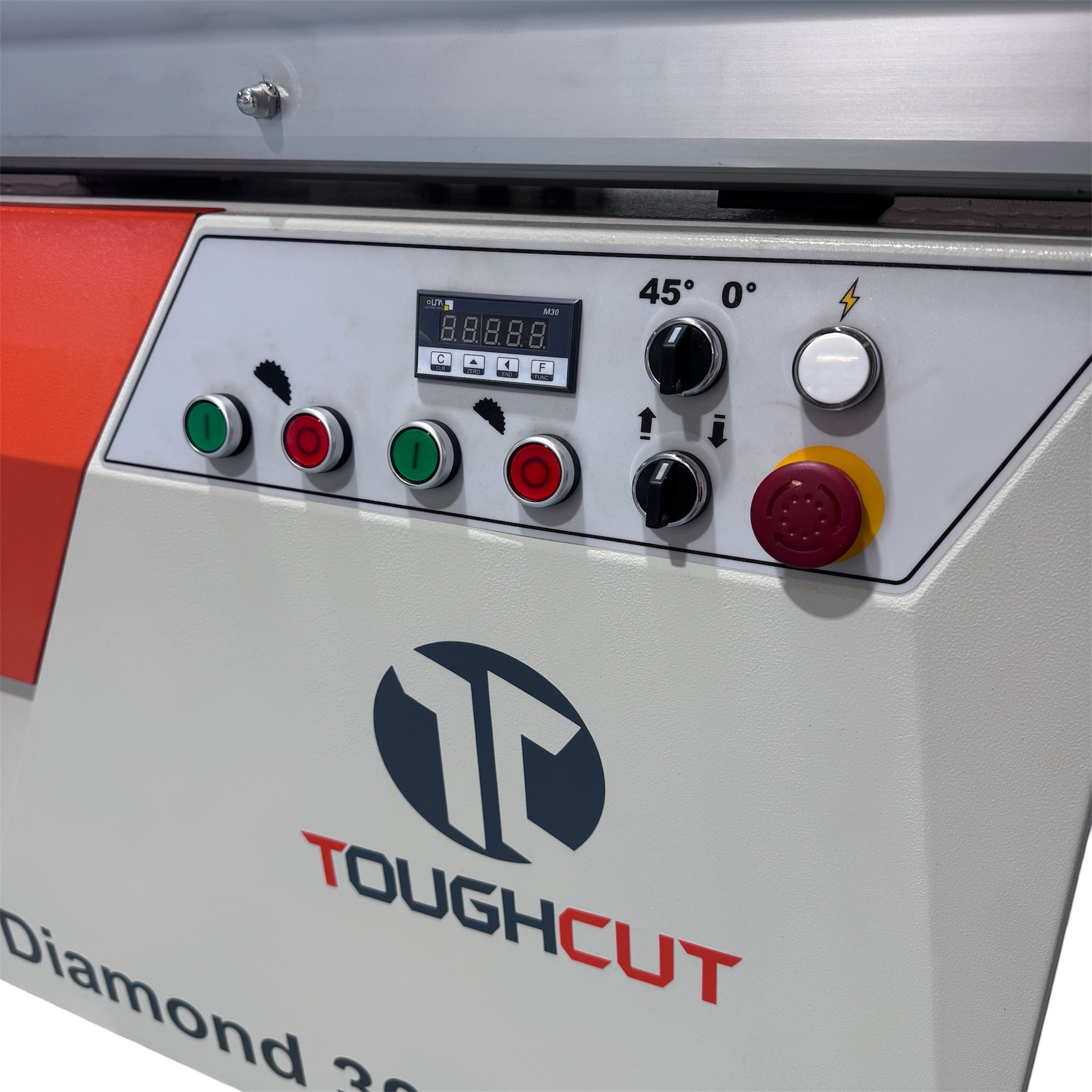 ToughCut 315mm (12") 3HP / 5.5HP 2.6m Sliding Table Panel Saw with Digital Readout & Electric Rise / Fall & Tilt 240V / 415V Diamond 300