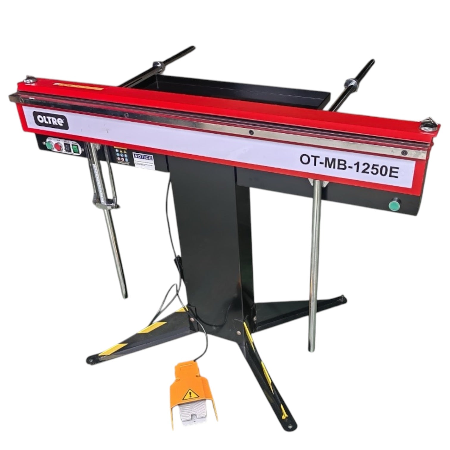 1250mm Magnetic Sheet Metal Bender 240V 1250E by Oltre X JDC Bend