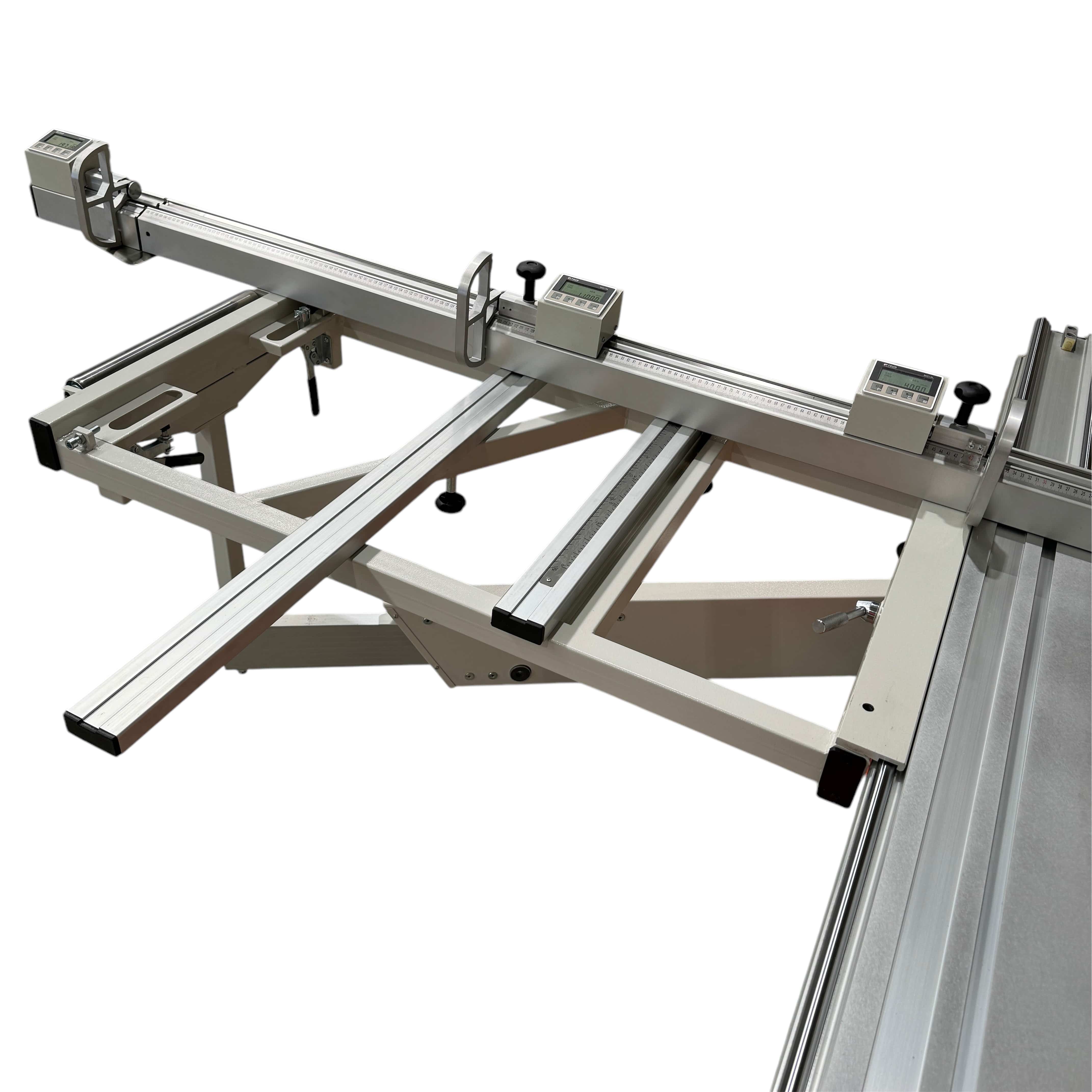 Woodfast 400mm (16") 7.5HP 3.2m Sliding Table (Optional Upgrade to 3.8m Sliding Table) with Overhead Control & Automatic Rise / Fall & Tilt Panel Saw 415V PS400C -S SafeCut *Coming Soon - Launching at LIGNA 2025*
