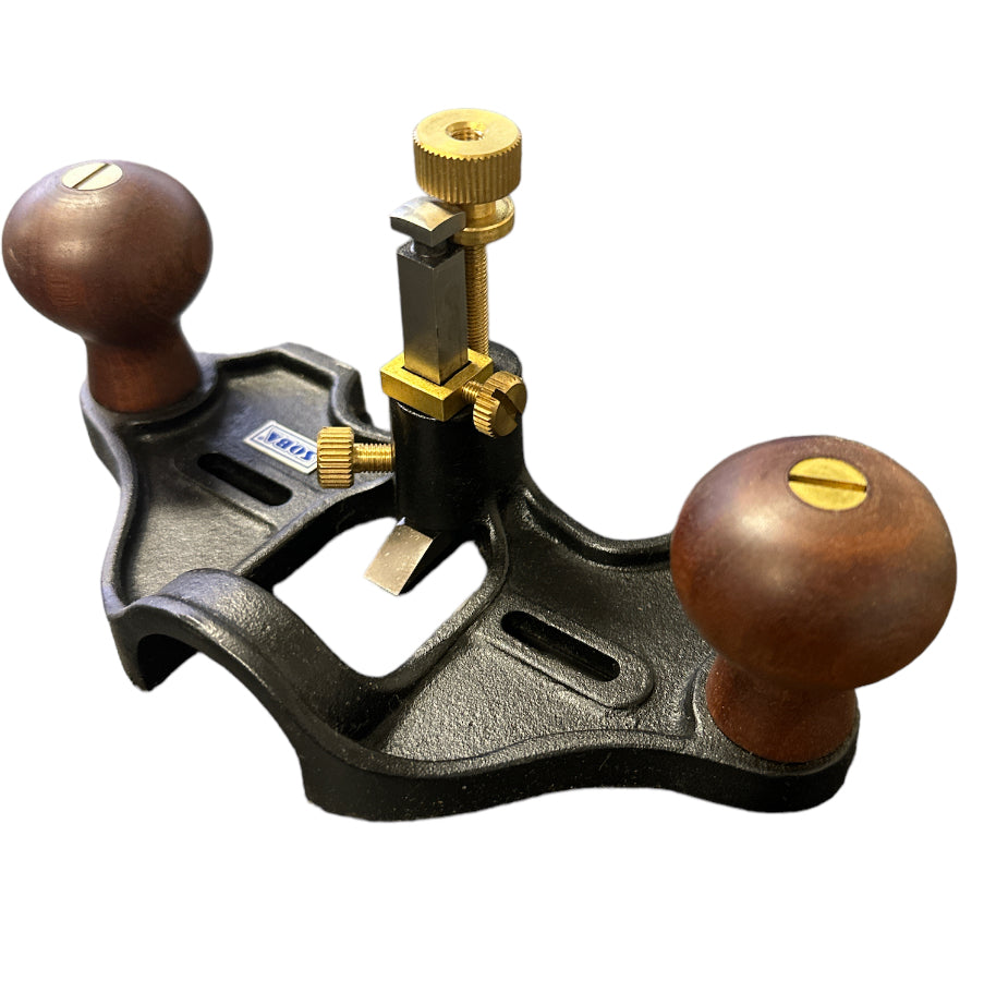 194mm Open Mouth Router Plane 250710 by Soba