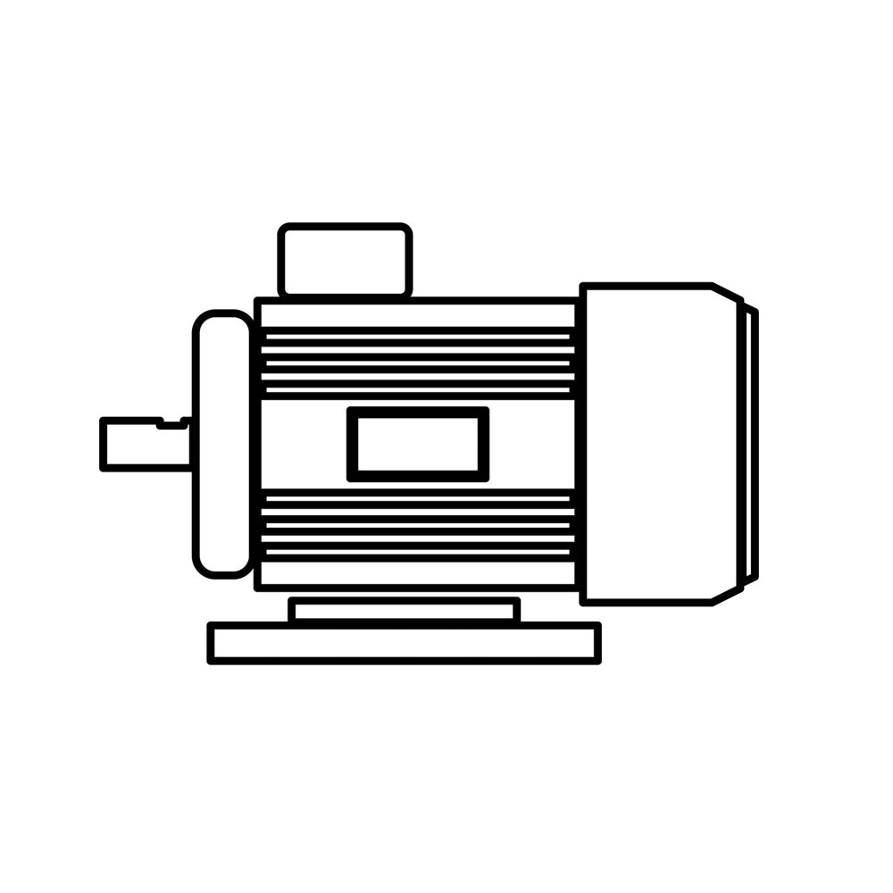 Motor 2HP 240V suit DC1500M Dust Collector by Oltre