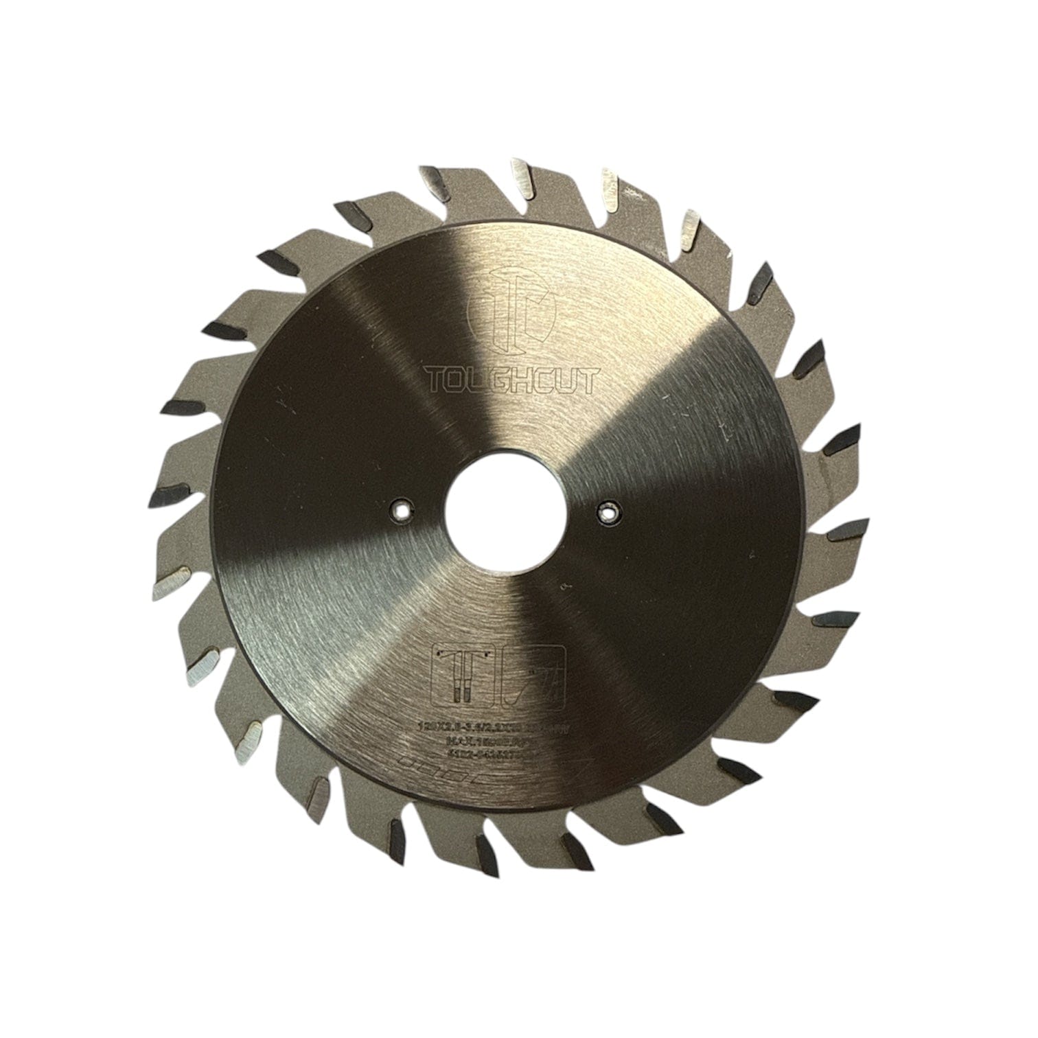 ToughCut Panel Saw Split Scribe Blade Set | 120mm x 20mm x 24T Tungsten Carbide Tipped (HW) Scribe Blade Set TC.120.24.20TC