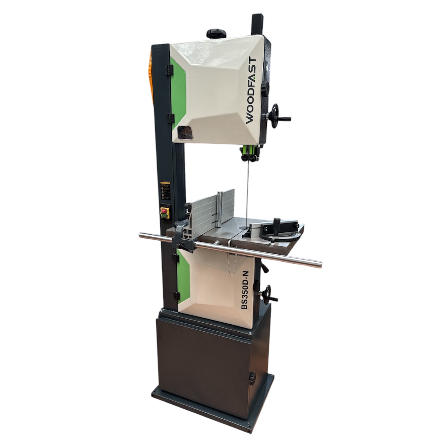 Woodfast 350mm (14") Bandsaw with Storage Cabinet Base 2HP 240V BS350D