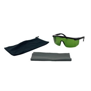 ToughCut Green Fiber Laser Safety Glasses with Black Frame *New - Expected Q1, 2026*