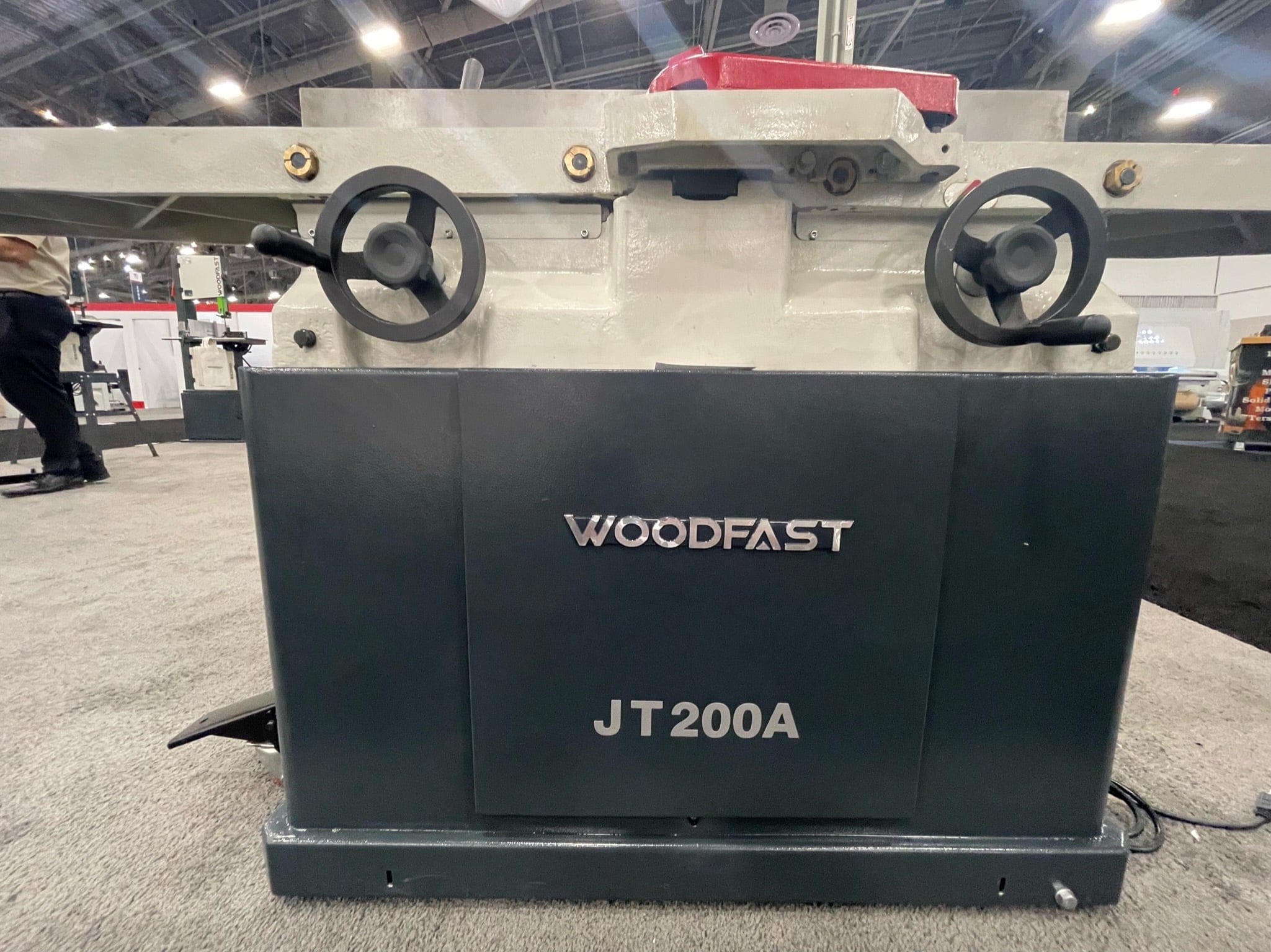 Woodfast 200mm (8") Wood Planer (Jointer) with Spiral Head Cutter Block 240V JT200A *Coming Soon*