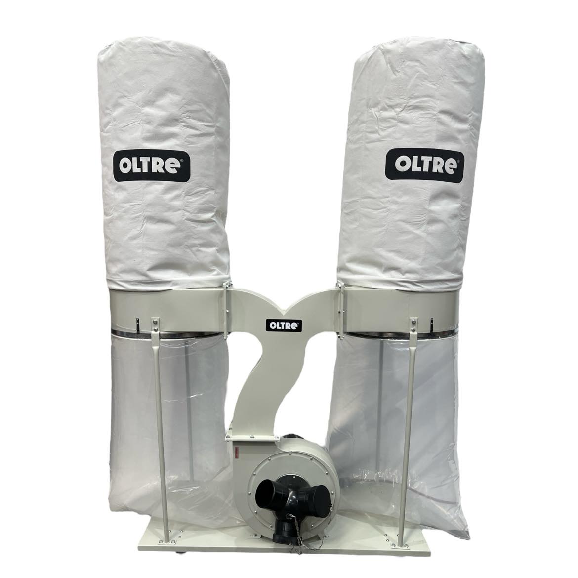 Dust Collector 415V 5HP 2 x Filter Element (2 Needlefelt Top Bags & 2 Plastic Bottom Bags) OT-DC-3800-415 by Oltre
