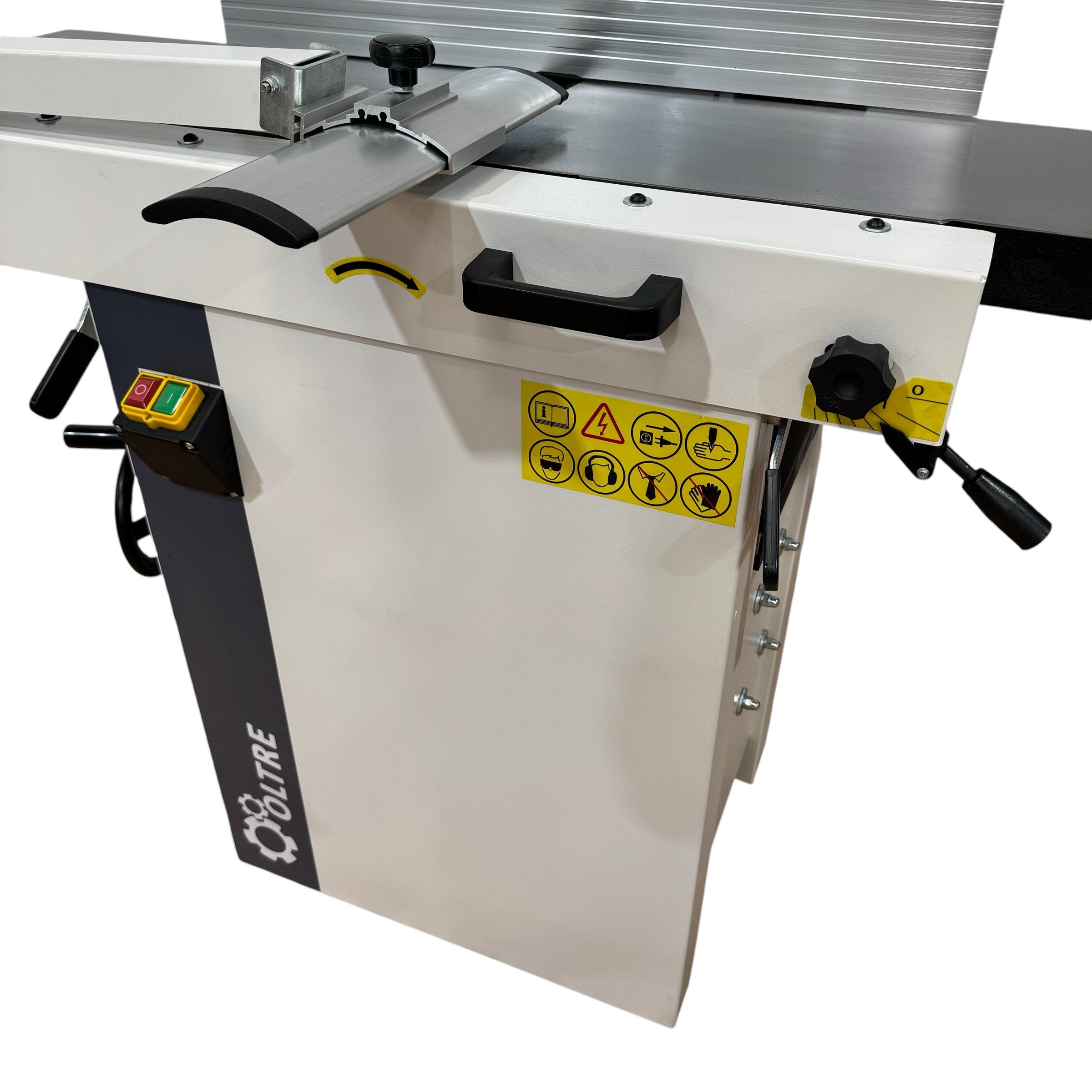 250mm (10") Combination Planer & Thicknesser with Spiral Head Cutter Block 3HP 240V OT-PT1001A by Oltre