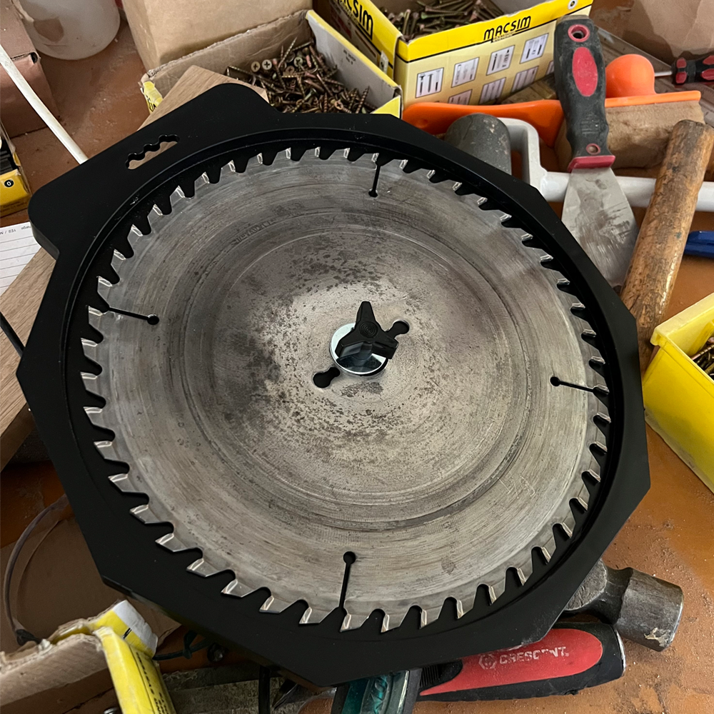 Circular saw on sale blade storage