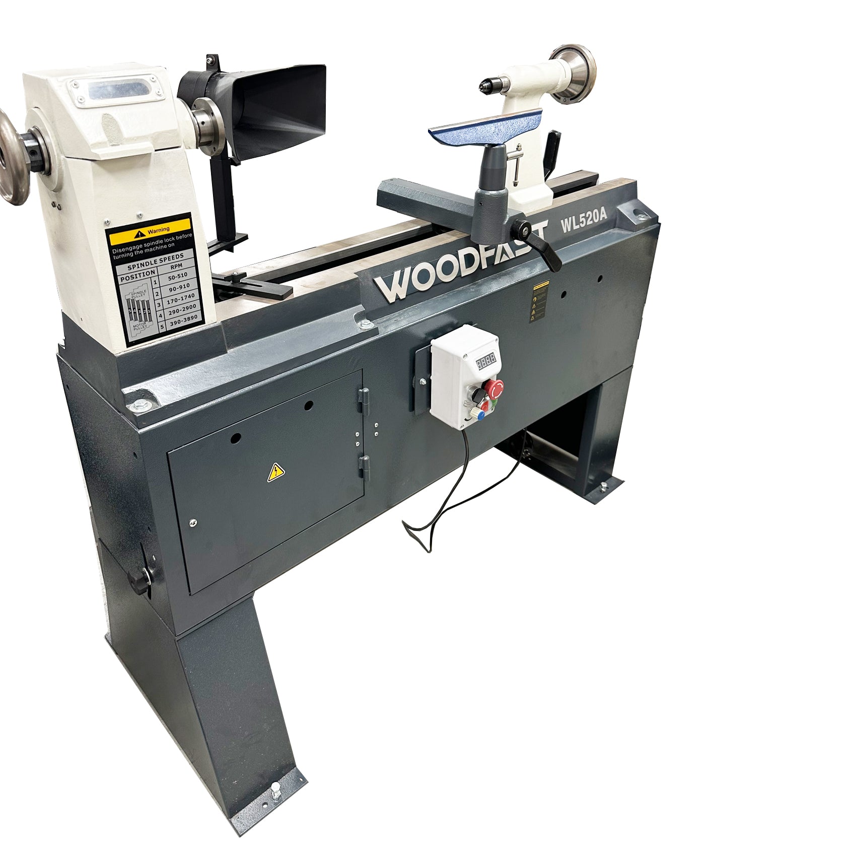 Optional Lathe Dust Extraction Chute Kit WL520A/B-EC by Woodfast